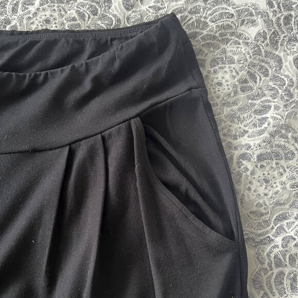 Encircled Dressy Sweatpant Black Size Small - Picture 8 of 15